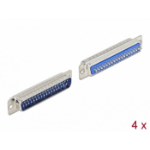 DeLOCK D-Sub 37 pin male metal, solder version, 4 pieces