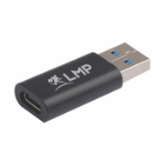 LMP 18985 cable gender changer USB-C USB-A Black