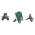 Brodit Passive holder with tilt swivel Black
