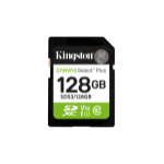 Kingston Technology 128GB SDXC Canvas Select Plus Gen3 150MB/s C10 UHS-I U1 V10
