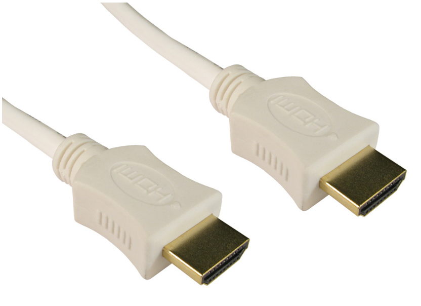 Photos - Cable (video, audio, USB) Cables Direct HDMI, 2m HDMI cable HDMI Type A  White 99HDHS-102W (Standard)