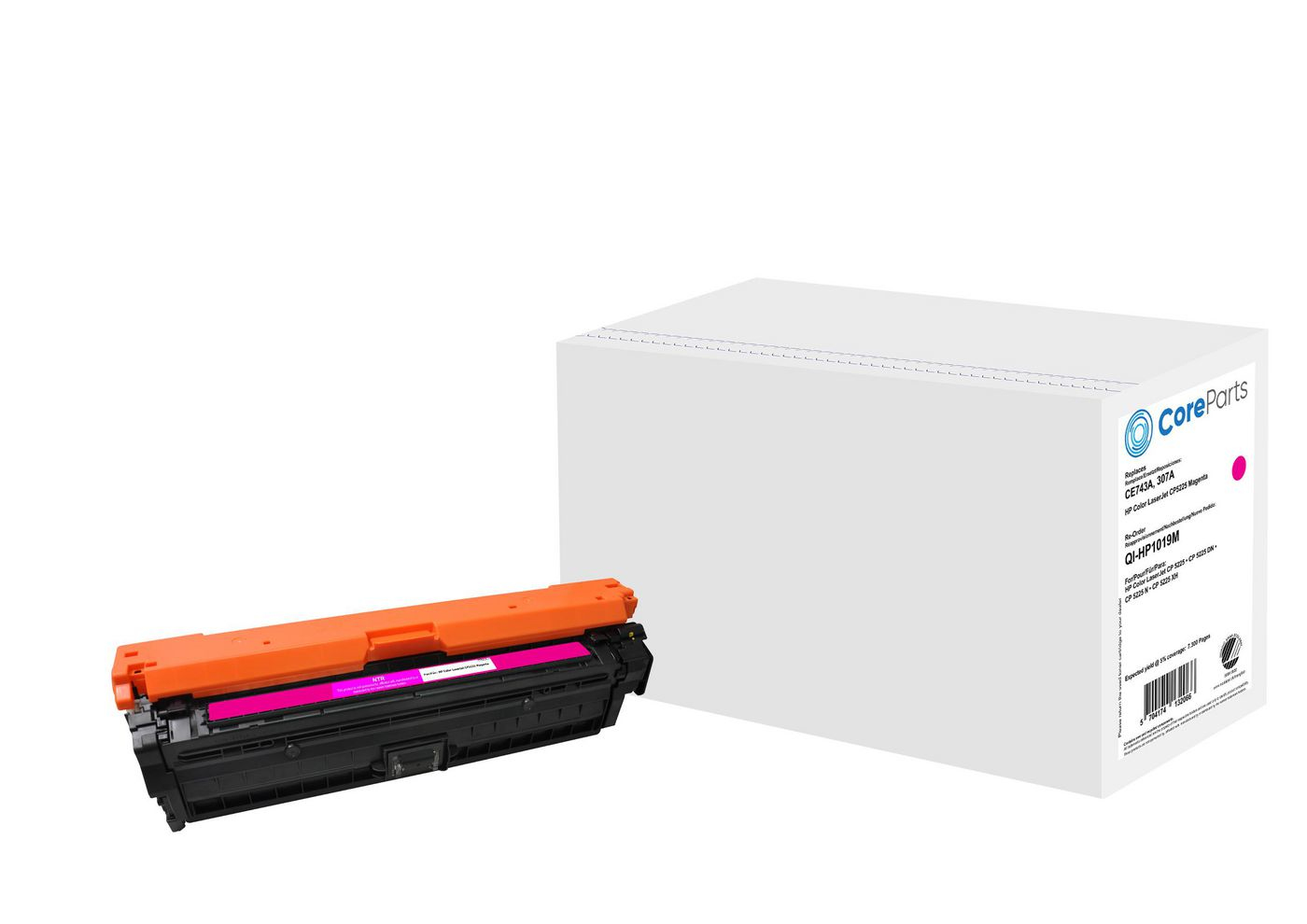 Coreparts Magenta Qi-Hp1019m Toner Cartridge 1 Pc(S) Compatible