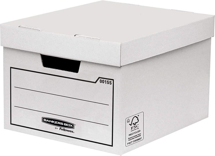 Image of Bankers Box General Storage Box White pack of 10