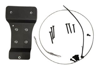 Granit CCB Vehicle Mount Kit, kit includes plate, screws, lanyard, and cable tie thumbnail