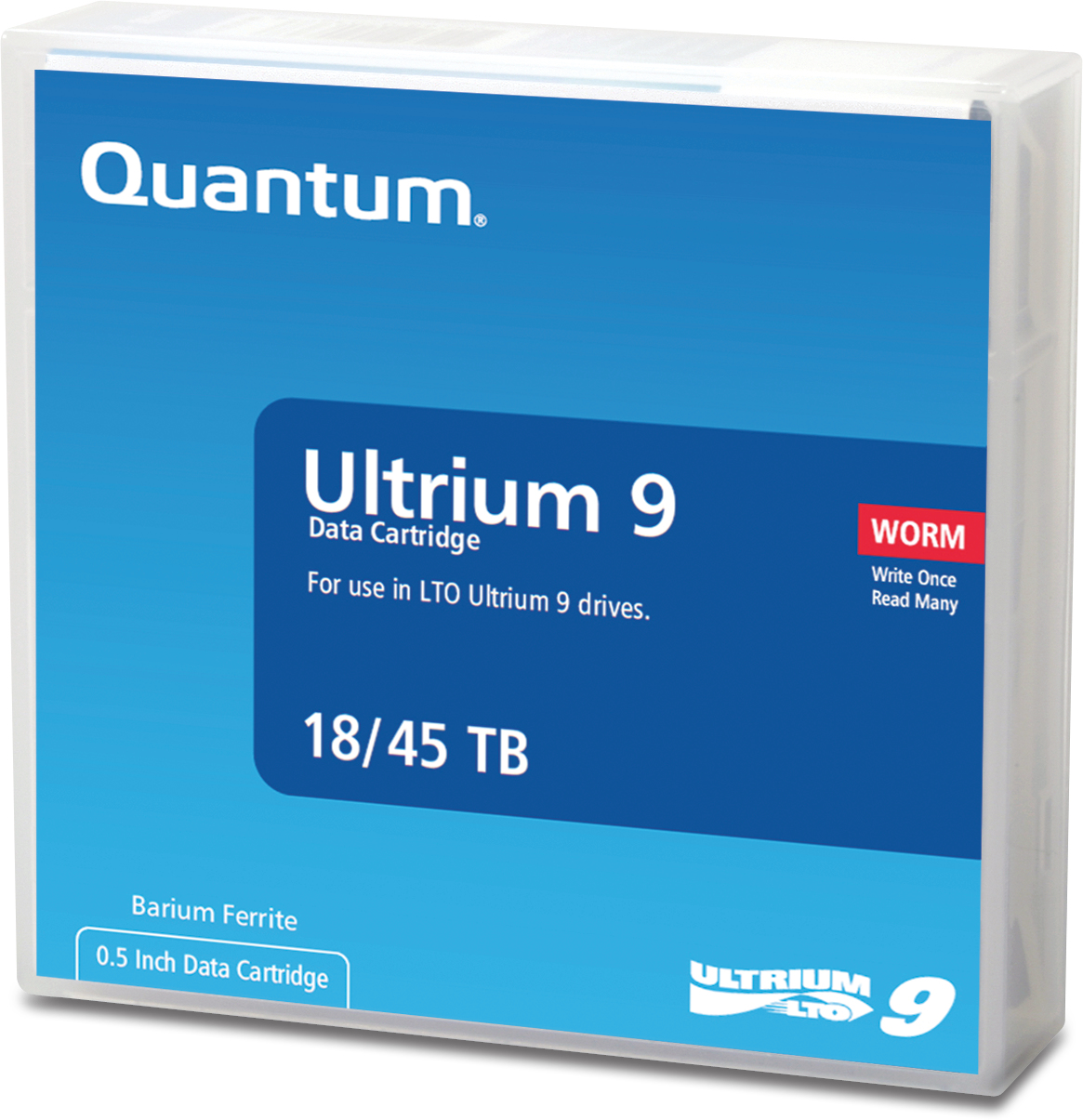 MR-L9MQN-02 QUANTUM data cartridge, LTO Ultrium 9 (LTO-9) WORM