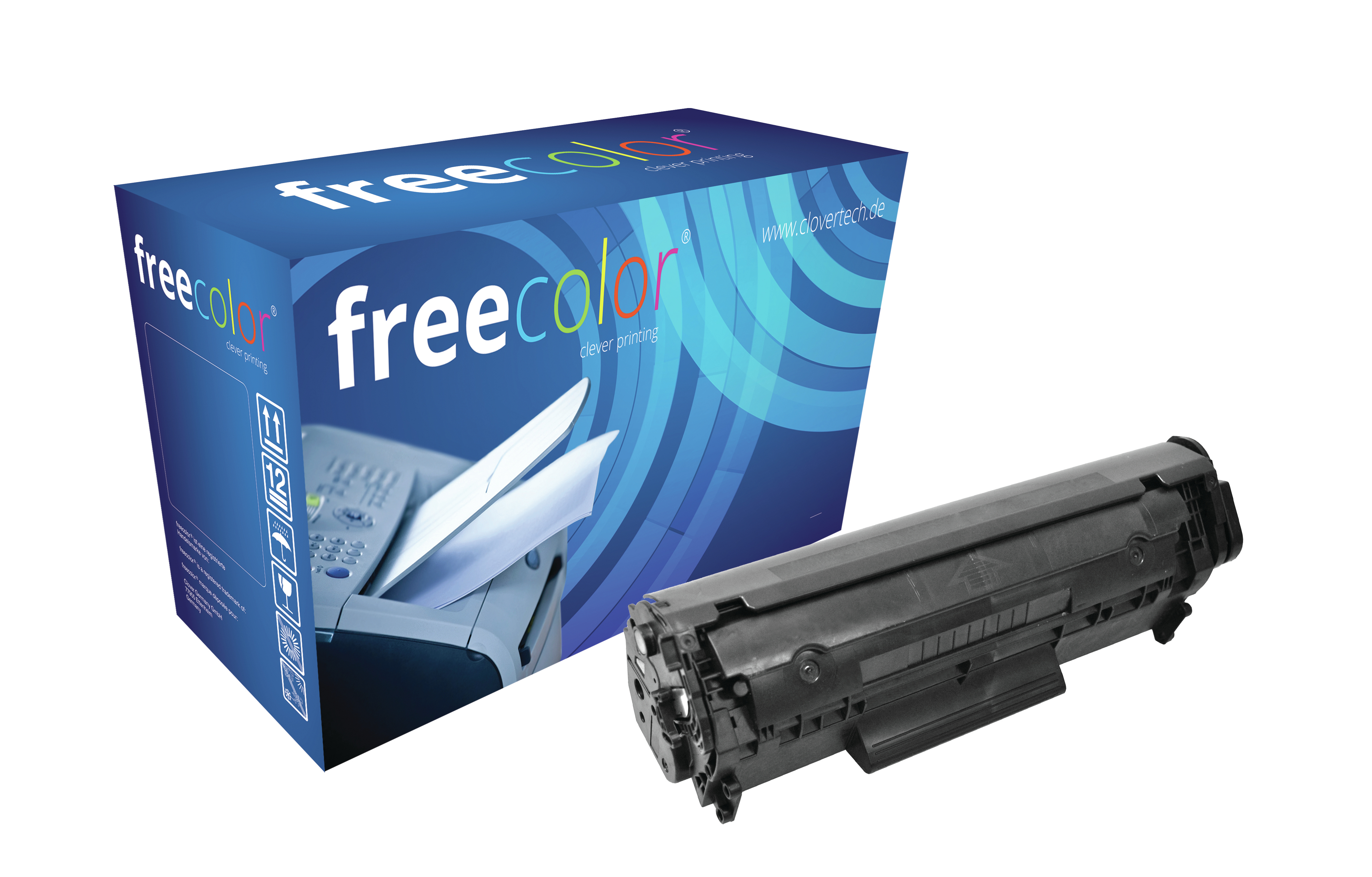 Image of Freecolor 12A-XL-FRC toner cartridge 1 pc(s) Black