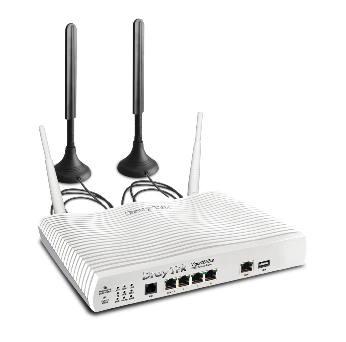 Photos - Wi-Fi DrayTek Vigor 2862Ln wireless router Gigabit Ethernet Dual-band (2.4 G V28 