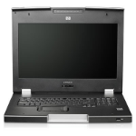 Hewlett Packard Enterprise TFT7600 G2 rack console 43.2 cm (17") 1600 x 900 pixels Black 1U