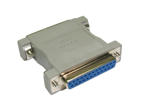 Cables Direct Men's Grey Ad-451 Cable Gender Changer D25 M D25 Fm