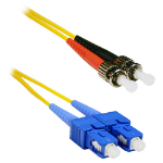 eNet Components 15m, SC/ST InfiniBand/fibre optic cable 590.6" (15 m) Yellow