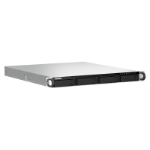 QNAP TS-464U NAS Rack (1U) Ethernet LAN Zwart