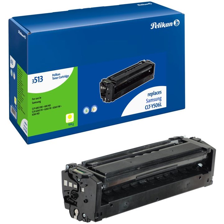 Image of Pelikan Laser Toner For Samsung CLT-Y506L Yellow