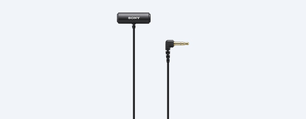 Image of Sony ECM-LV1 Black Lavalier/Lapel microphone
