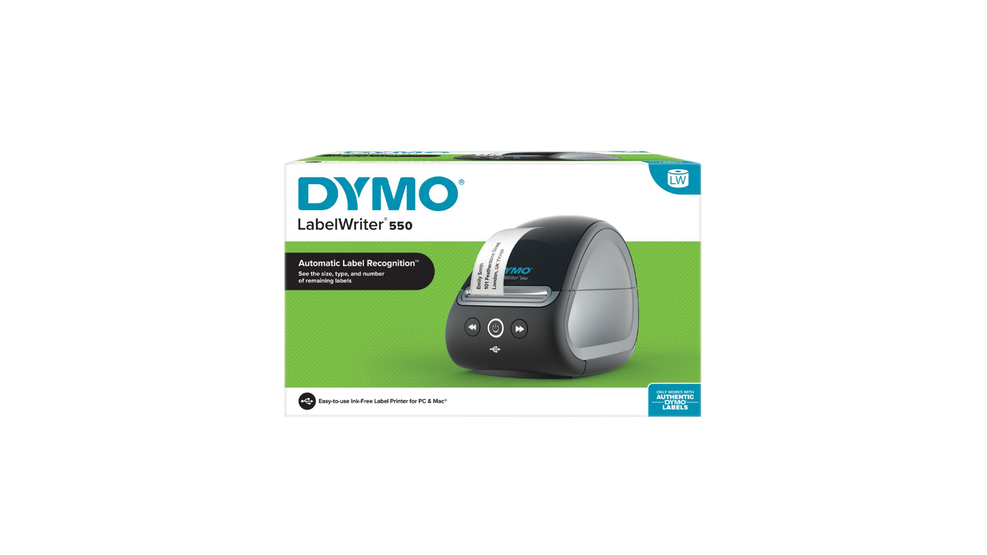 Dymo LabelWriter 550 Thermal Label Printer 2112726