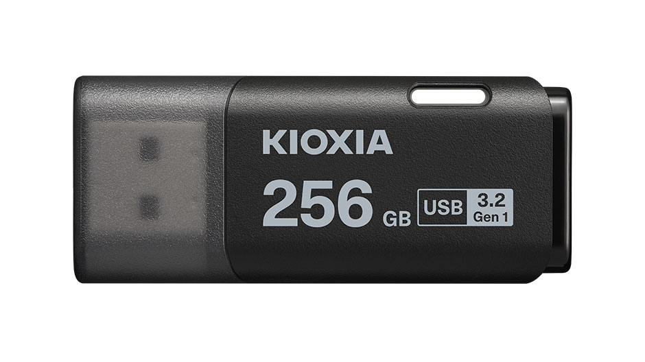 Kioxia TransMemory U301 USB flash drive 256 GB USB Type-A 3.2 Gen 1 (3.1 Gen 1) Black