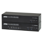 ATEN CE775 AV extender AV transmitter & receiver Black