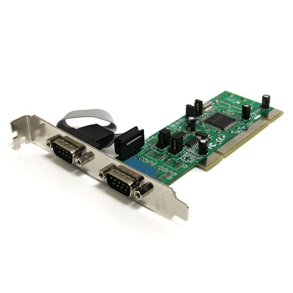 Image of StarTech.com 2 Port PCI RS422/485 Serial Adapter Card with 161050 UART