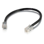 C2G 6" Cat6 networking cable Black 5.91" (0.15 m) U/UTP (UTP)