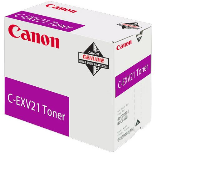 Image of Canon 0454B002/C-EXV21 Toner magenta, 14K pages/5% 260 grams for...