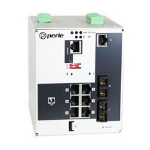 Perle IDS-509F2PP6-T2SD40 Managed Gigabit Ethernet (10/100/1000) Power over Ethernet (PoE) White