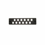 4Cabling 015.004.0037 wall plate/switch cover Black