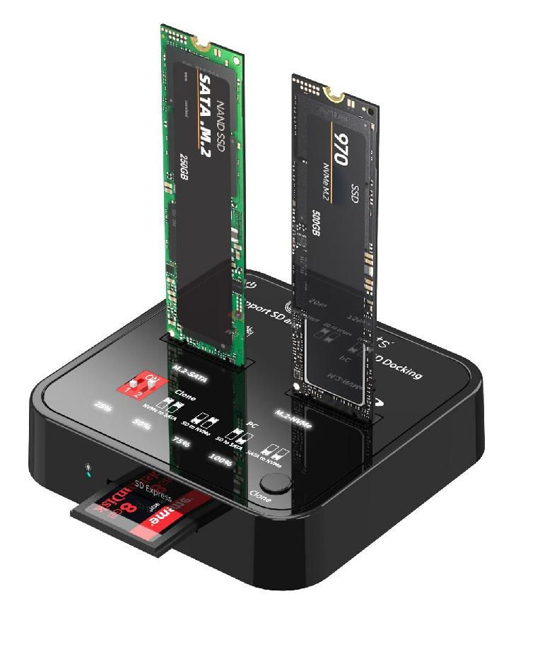 Image of CoreParts MS-CLONER-M2-SD media duplicator Black