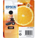 Epson Oranges 33XL K cartucho de tinta 1 pieza(s) Original Alto rendimiento (XL) Negro