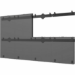 Peerless LEDUNVS-4X4 signage display mount 68.6 cm (27") Black