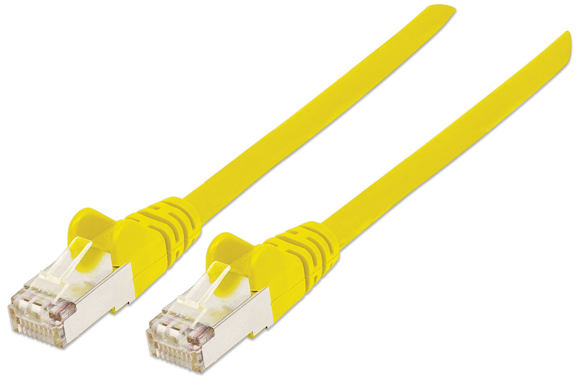 Photos - Cable (video, audio, USB) INTELLINET Network Patch Cable, Cat6, 2m, Yellow, Copper, S/FTP, LSOH 7354 