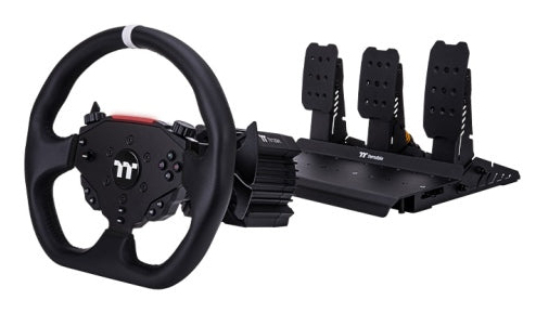 G6 Direct Drive Racing Black USB Steering wheel + Pedals