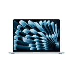 Apple MacBook Air 15-inch : M5 chip with 10‑core CPU and 10‑core GPU, 24GB, 1TB SSD - Sky Blue