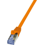 LogiLink Cat6a S/FTP, 3m networking cable Orange S/FTP (S-STP)