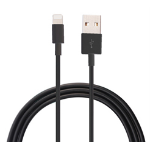 JLC MFI USB (Male) to Lightning (Male) Cable - 2M - Black