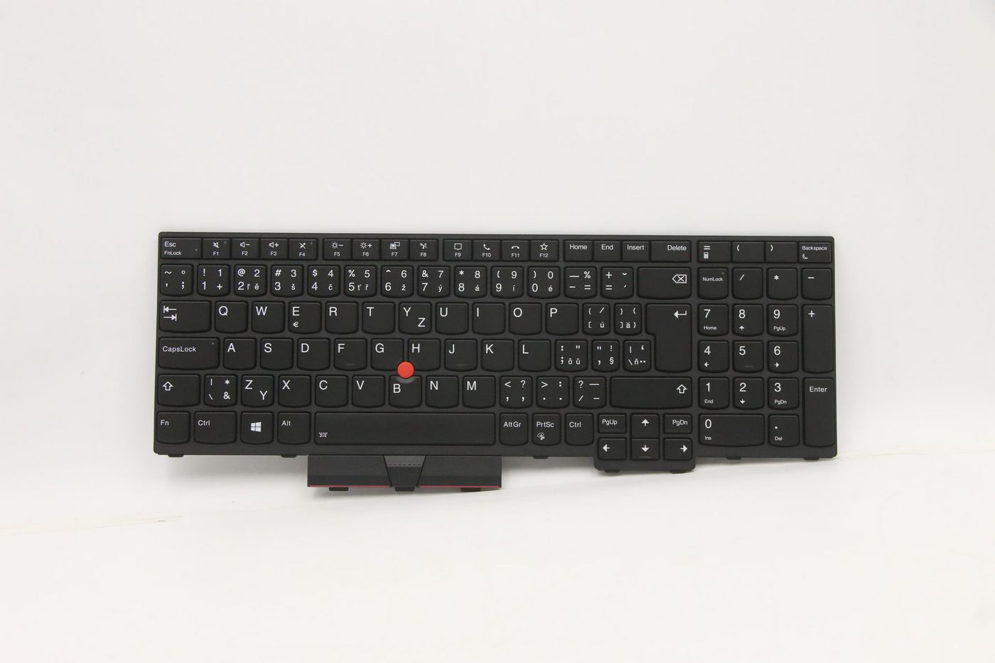 EU Product - Keyb T15p/P15v G1/G2 - CZ/SLK - BL thumbnail