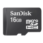 SanDisk 16GB MicroSDHC