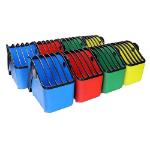 LocknCharge Large Basket Tragekorb bis 13 8 StÃ¼ck blau gelb gruen rot