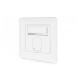 Digitus CAT 6A Class EA Network Outlet, Design-Compatible, Shielded, Flush Mount