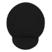 Manhattan Mouse Pad con Descansa Muñecas El material de gel promueve la posición adecuada de la mano y la muñeca, negro