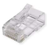 ROLINE 21.17.3098 wire connector RJ-45 Gold, Transparent