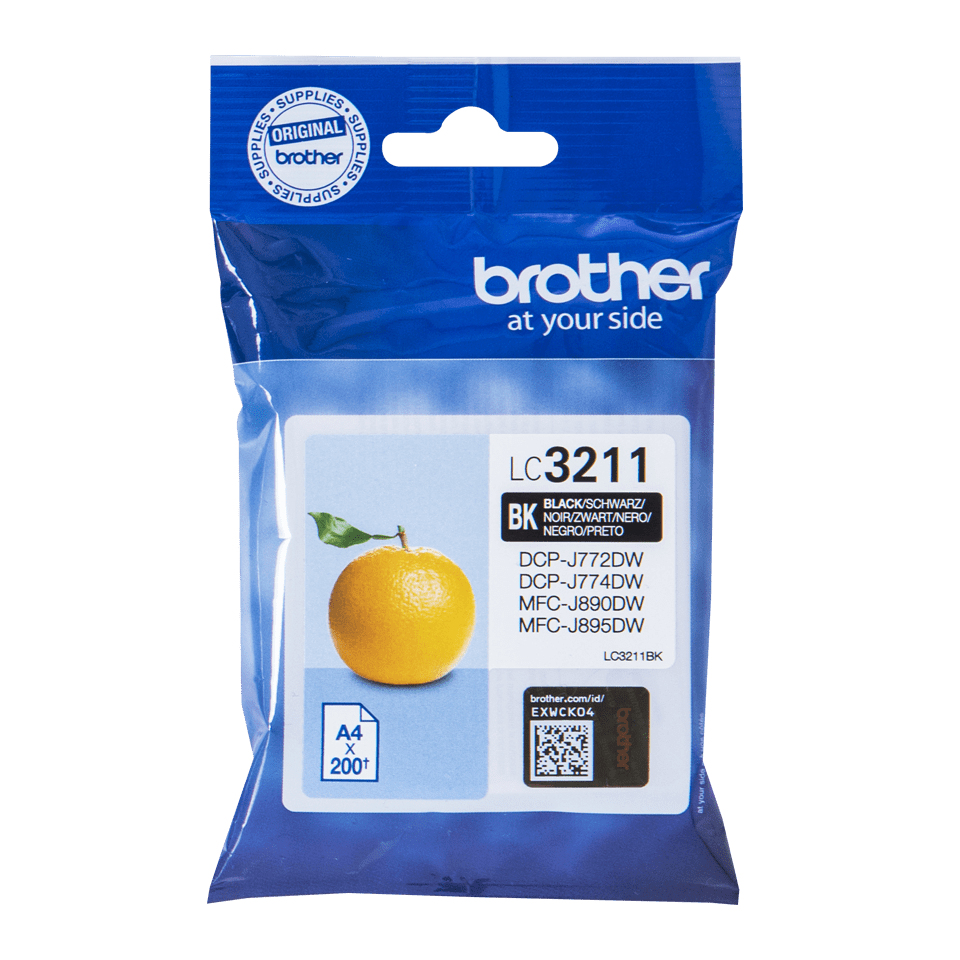 Brother LC3211BK Inkjet Cartridge Black LC3211BK
