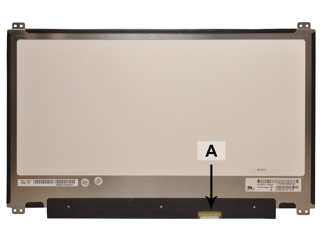 Image of 2-Power 13.3 1920x1080 WUXGA Full HD Matte IPS Screen