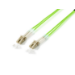 Equip LC/LC Fiber Optic Patch Cable, OM5, 10m