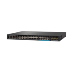 Cisco Catalyst 3650-48TS-L Network Switch, 48 Gigabit Ethernet (GbE) Ports, four 1 G Uplinks, 250WAC Power Supply, 1 RU, LAN Base Feature Set, Enhanced Limited Lifetime Warranty (WS-C3650-48TS-L)