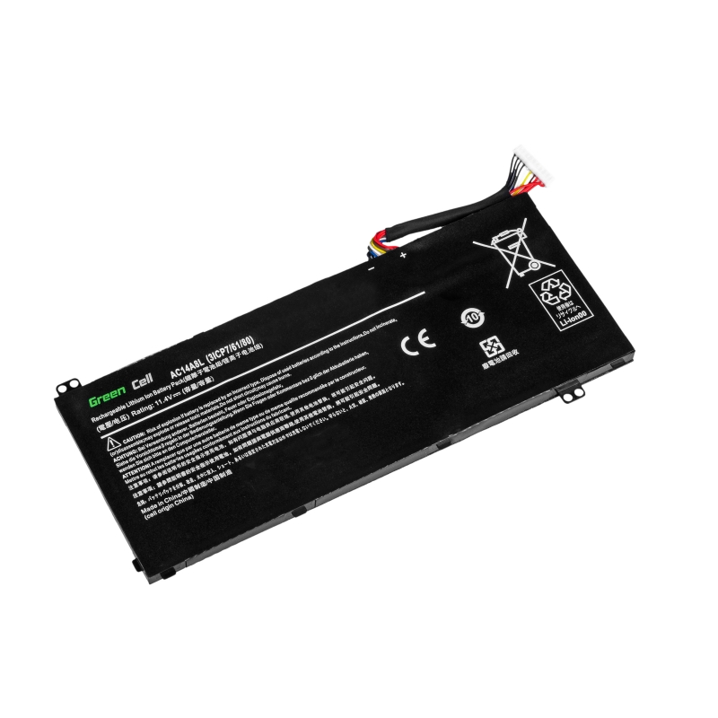 EU Product - Batteri AC14A8L for Acer Aspire Nitro V15 etc., 11.4V 3800mAh thumbnail