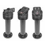 Brodit 215635 houder Passieve houder Zwart