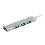 iBox IUH3FAS interface hub USB 3.2 Gen 1 (3.1 Gen 1) Type-A 5000 Mbit/s White