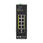 Tripp Lite NGI-S08C2POE8 network switch Managed Gigabit Ethernet (10/100/1000) Power over Ethernet (PoE) Black