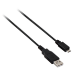 V7 Cable USB negro con conector USB 2.0 A macho a micro USB macho 1m 3.3ft