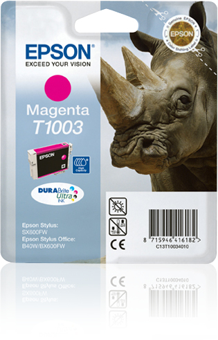 Photos - Inks & Toners Epson C13T10034010/T1003 Ink cartridge magenta, 635 pages ISO/IEC 2471 