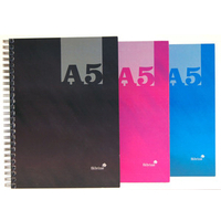 Image of Silvine A5 HB WBOUND NTBK AST PK12